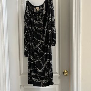 Black and grey Michael kors dress.  Worn once for a special date.